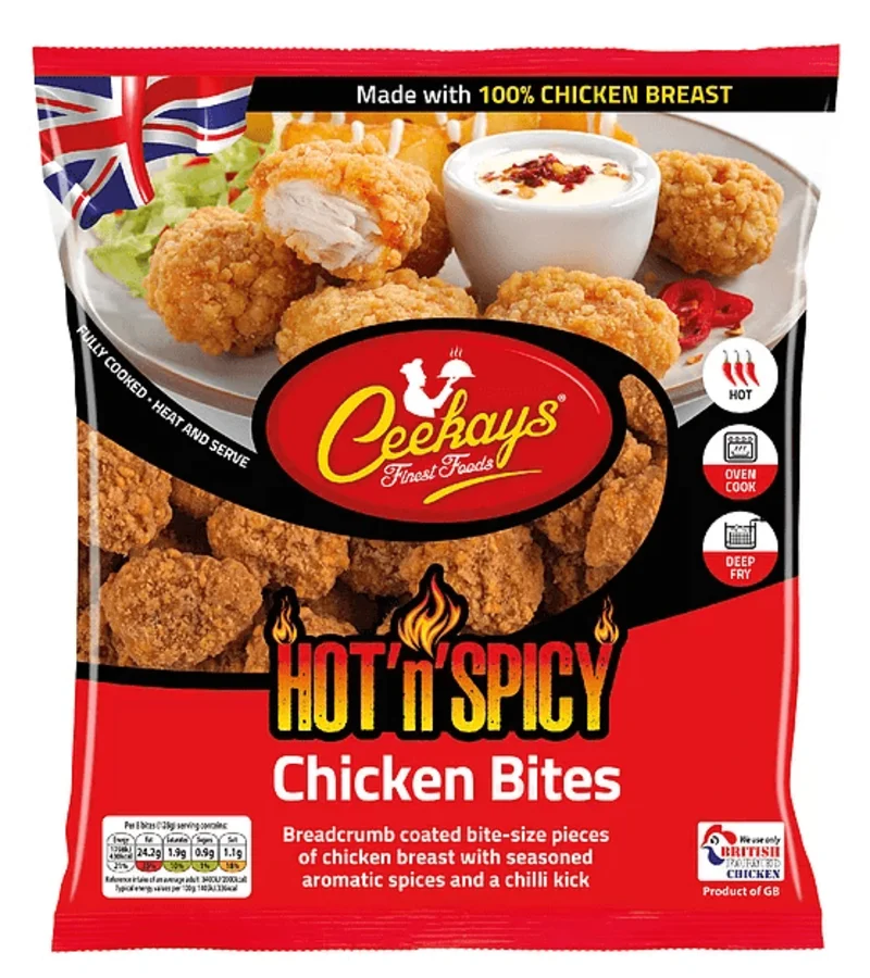 hot n spicy chicken bites