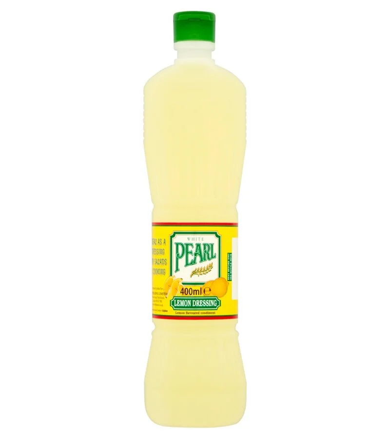 white pearl lemon dressing