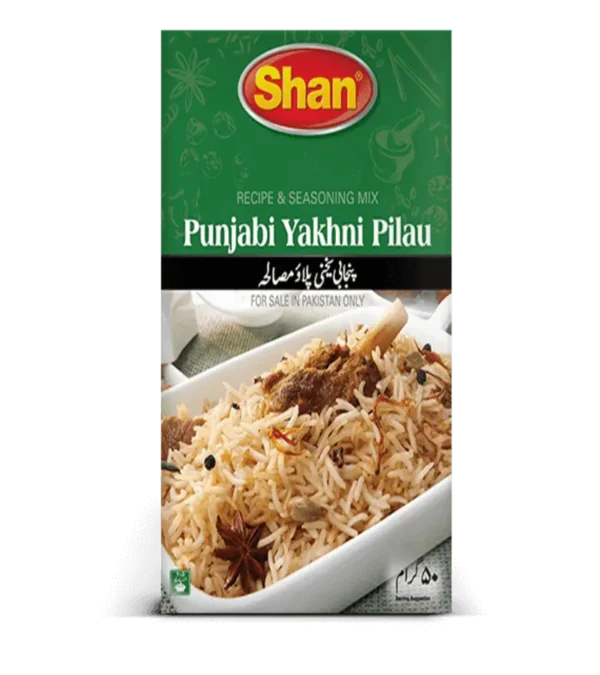 Shan Punjabi Yakhni Pilau