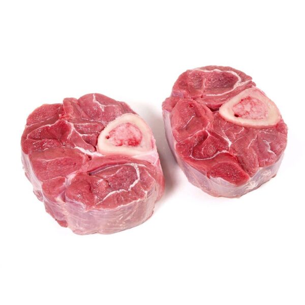 Beef shin and shank on the bone